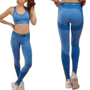 Gymshark | Flex High Waisted Leggings | Blueberry Marl